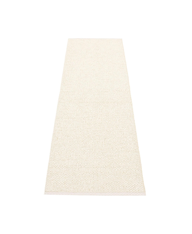 Pappelina Svea Rug, 27 X 96 In White