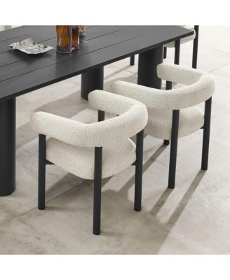 Nautica Outdoor Patio Aluminum Dining Armchairs Set of 2