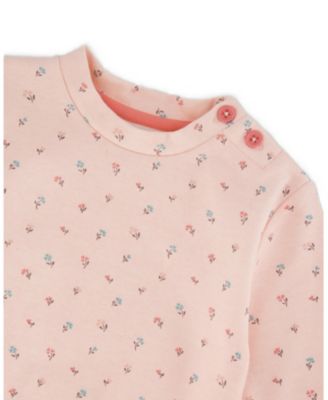 Girls' Organic Cotton Pant with Top Set - Baby