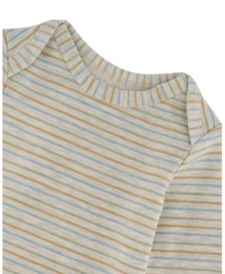 Boys' Organic Cotton Onesie with Overalls Set - Baby