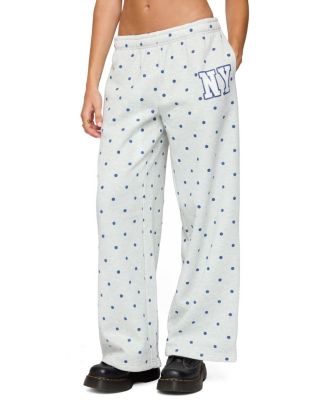 NY Babe Polka Dot Sweatpants