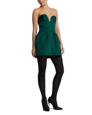 Strapless Bubble Mini Dress