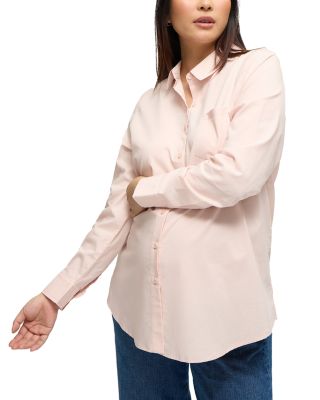 Button Down Maternity Shirt