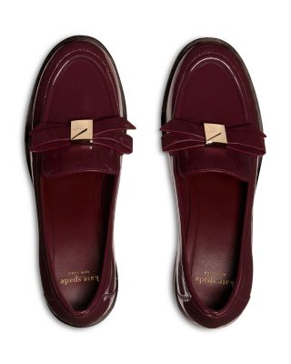 Women's Deco Bow Loafer Pumps