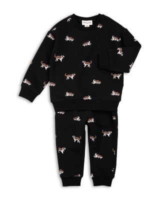 Boys' St. Bernard Print Sweatshirt & Joggers Set - Baby