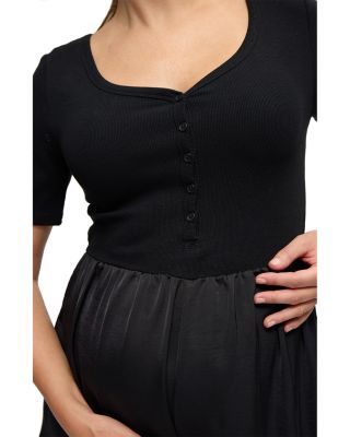 Mixed Media Jumpsuit