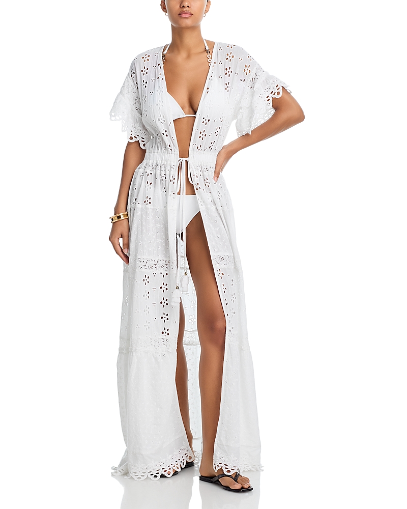 Ramy Brook Janis Cover Up Dress In White