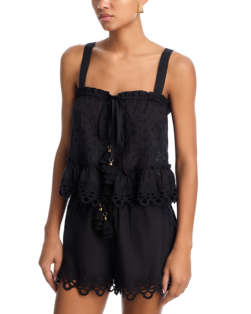 Ramy Brook Amina Top In Black