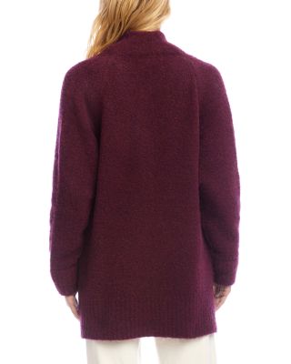 Boucl&eacute; Cardigan Sweater