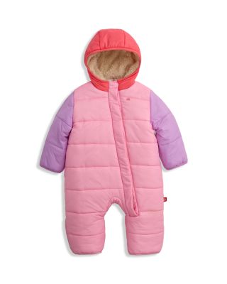 Girls' Rose Quartz Color Blocked Pram Suit - Baby