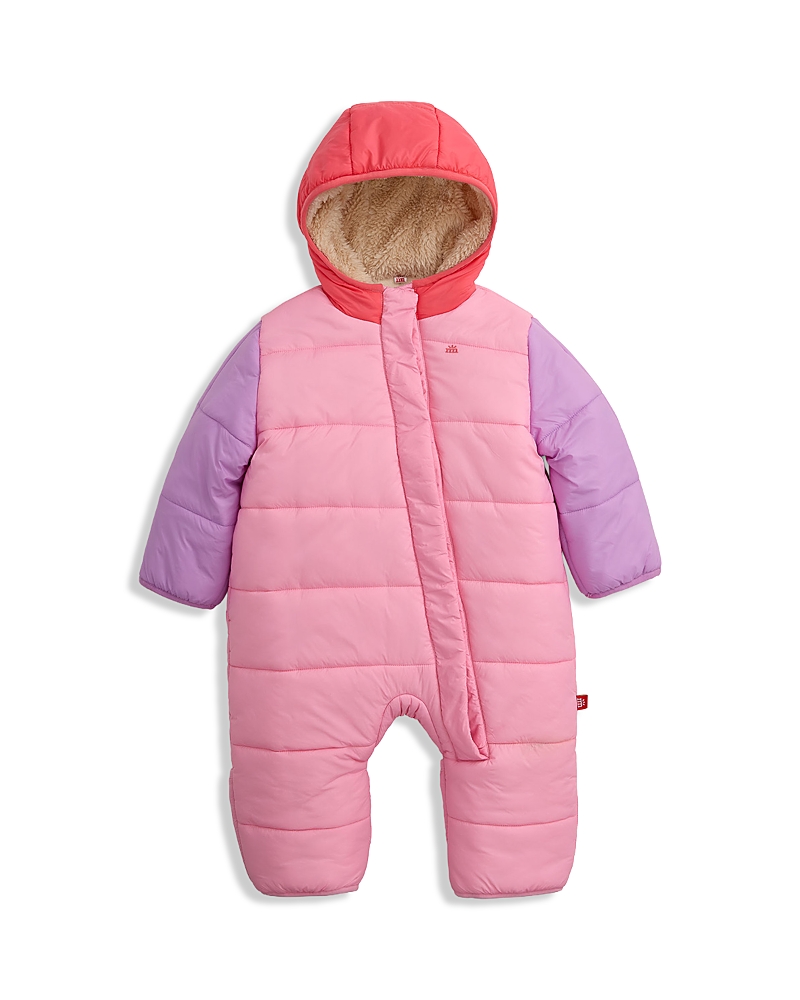 Magnetic Me Girls' Rose Quartz Color Blocked Pram Suit - Baby In Pink