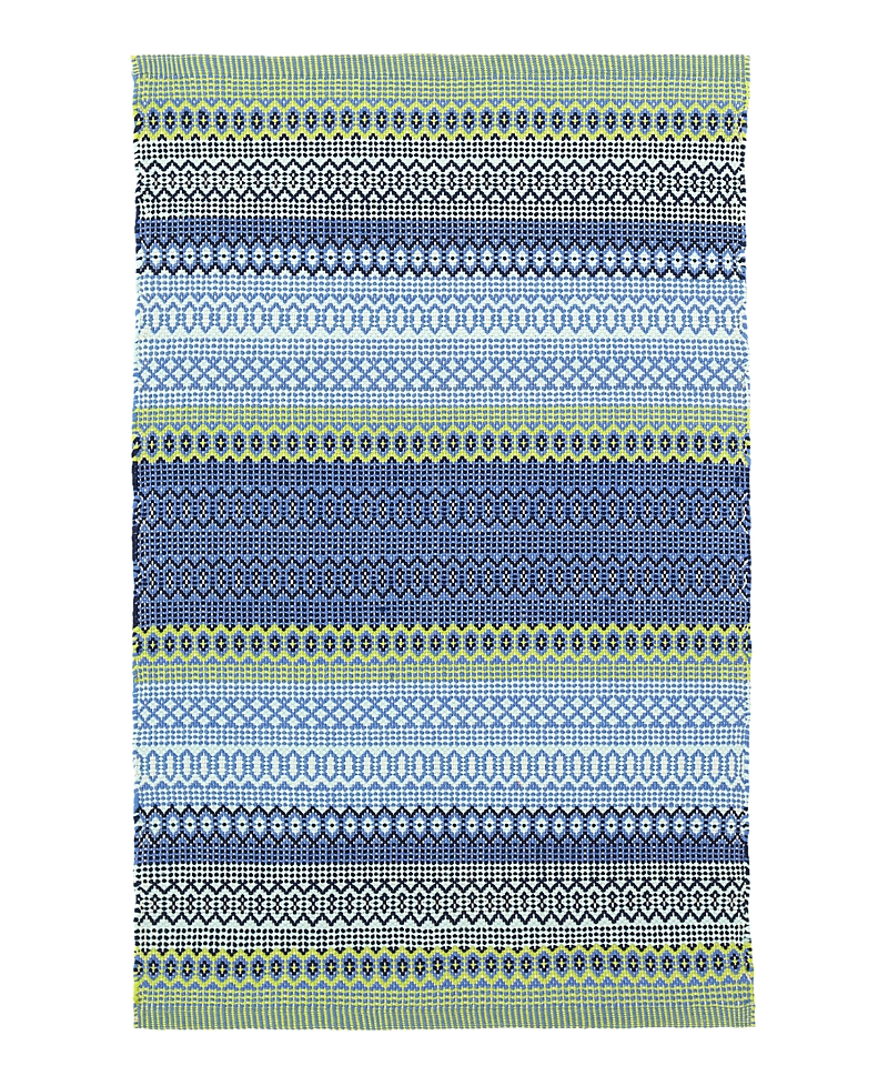 Dash & Albert By Annie Selke Dash Albert By Annie Selke Da662 Fiesta Stripe Indoor/outdoor Area Rug, 2'0x3'0 In Multi