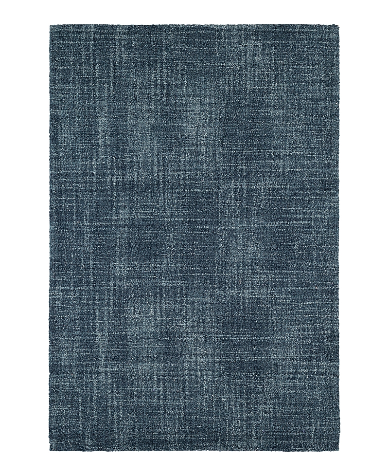 Dash & Albert By Annie Selke Dash Albert By Annie Selke Da1005 Crosshatch Area Rug, 3'0x5'0 In Blue