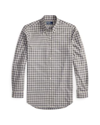 Classic Fit Plaid Twill Shirt