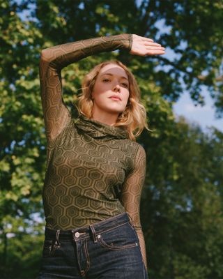Mesh Turtleneck - Exclusive