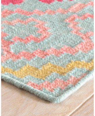 Dash Albert by Annie Selke DA1783 Jelly Roll Area Rug, 2'6"x8'0"