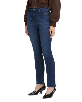 Le Sleek Straight Leg Jeans in Trick