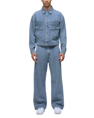 Jacquard Trucker Jacket