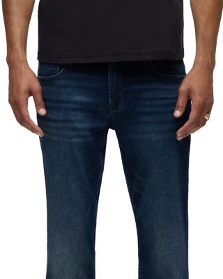 Blake Slim Straight Fit Jeans in Blue Shadow
