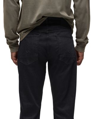 Blake Slim Straight Fit Jeans in Point Break Black
