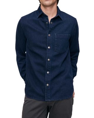 Dominick Denim Shirt in Rain Storm