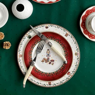 Nutcracker Salad/Dessert Plate