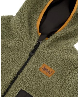 Unisex Reversible Mid-Season Sherpa Jacket - Little Kid