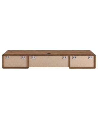Transmit 60" Wall Mount Wood Office Desk