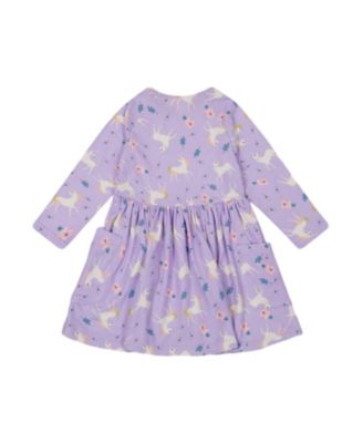 Girls' Jersey Dress with Pockets - Big Kid