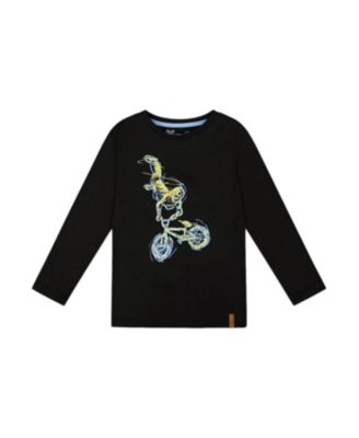 Boys' Long Sleeve Cotton Jersey Tee Shirt - Little Kid