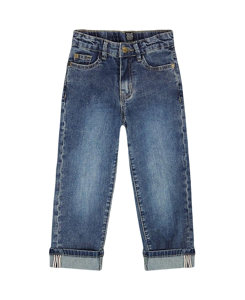 Deux par Boys' Stretch Jeans with Rolled Cuffs - Little Kid, Big Kid