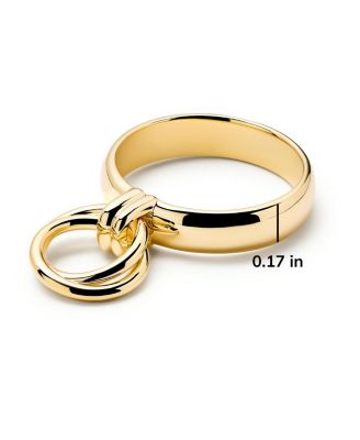 Grayson Brass Gold Band Ring