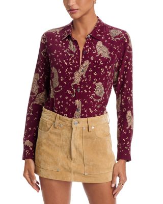 Kate Silk Printed Blouse