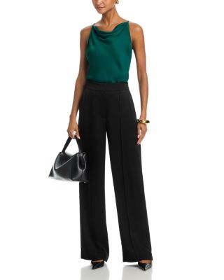 Ennis Satin Cowl Neck Top