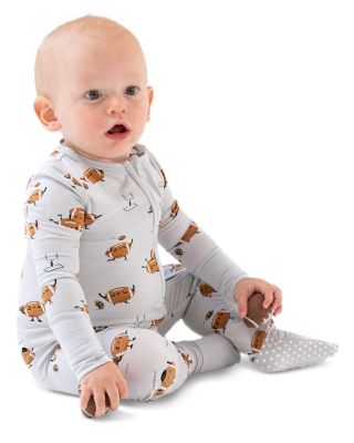Girls' Playing Football Zipper Footie - Baby
