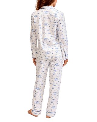 Chalet Toile Twill Pajama Set