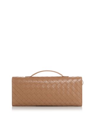 Andiamo Intrecciato Leather Clutch