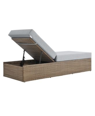 Convene Outdoor Patio Chaise Lounge Chair