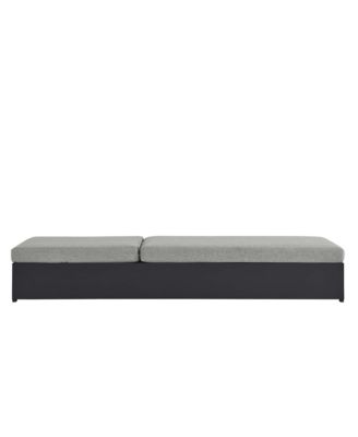 Tahoe Outdoor Patio Powder-Coated Aluminum Chaise Lounge Chair