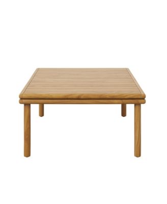 Wren Outdoor Patio Teak Wood Coffee Table