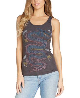 Esmerelda Vintage-like Dragon Tank Top
