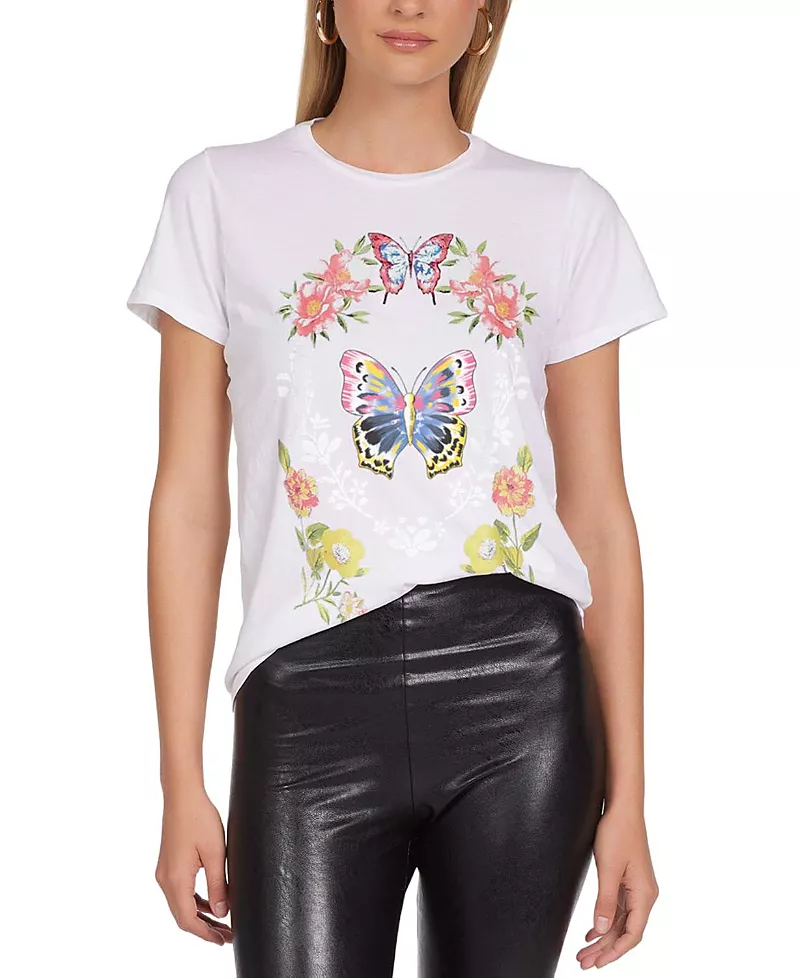 Lauren Moshi Croft Butterfly Love Tee
