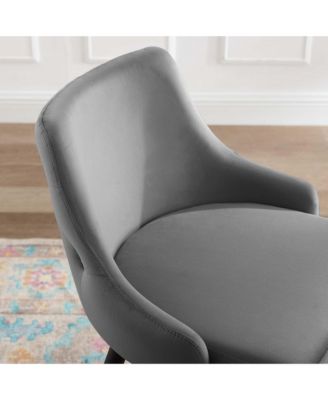 Adorn Performance Velvet Counter Stool