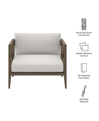 Northlake Outdoor Patio Teak Armchair