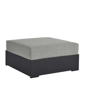 Tahoe Outdoor Patio Powder-Coated Aluminum Ottoman