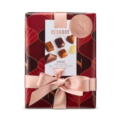 Holiday &amp;quot;The Christmas Ballotin&amp;quot; Mixed Chocolates Box, 10 Piece 