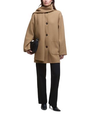 Clementine Double Faced Scarf Coat