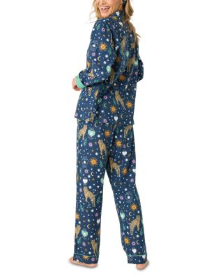 Merry with Martini Flannel Pajama Set