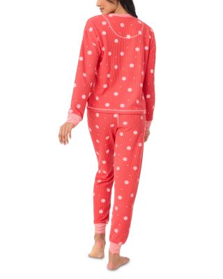 Ski Jammie Classics Printed Pajama Set