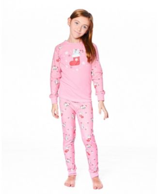 Girls' Organic Cotton Two-Piece Pajamas - Big Kid
